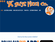 Tablet Screenshot of guyspizzaco.com